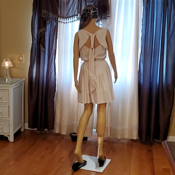 ❤️HP 08/01. Double Zero Open Back Tie  Party Dress - Picture 13 of 15